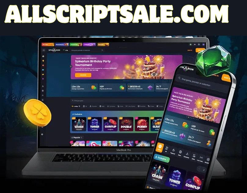 Spinarium – A Premium Online Casino Source Code