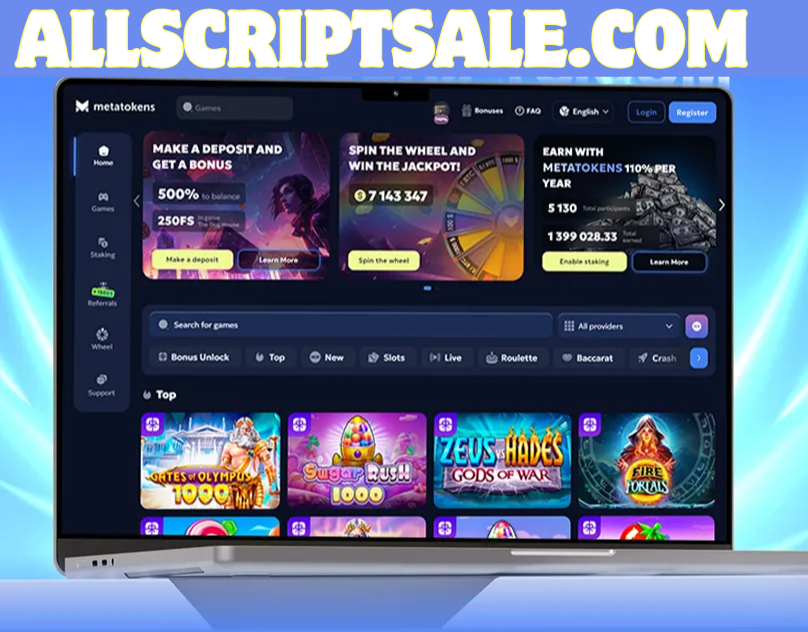 Metatokens – Best Online Casino Source Code