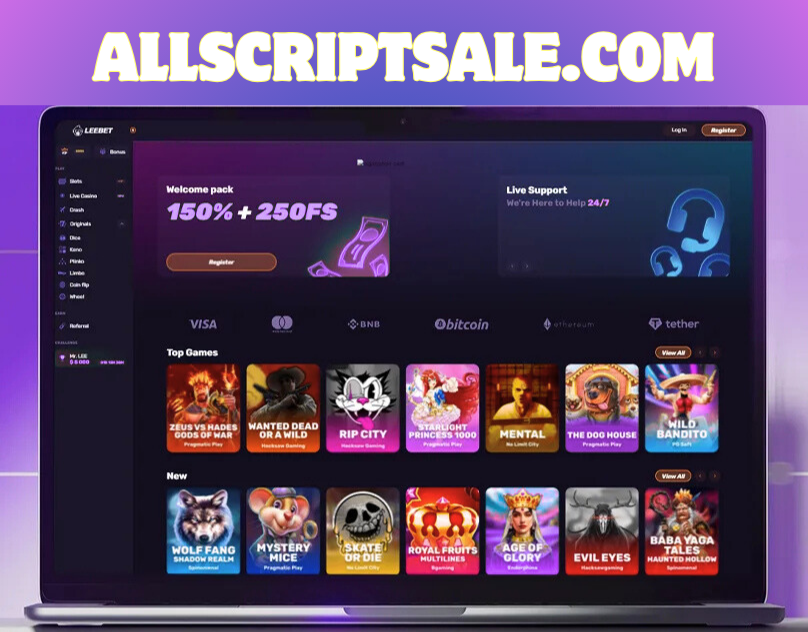 Leebet – Best Online Casino Source Code