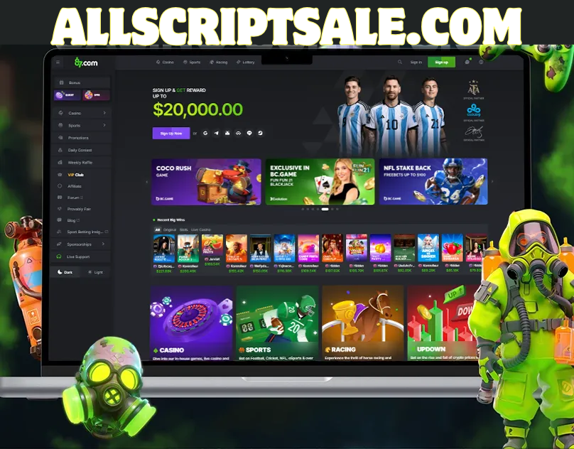 87 Casino Scripts – Slots and Live games