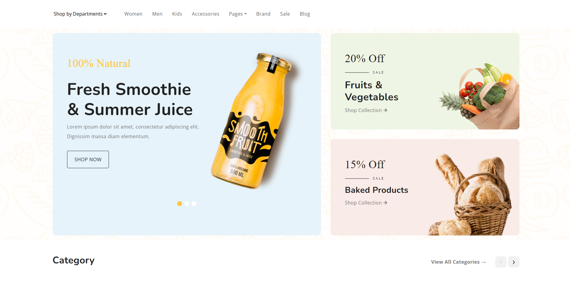 eCommerce Website Template